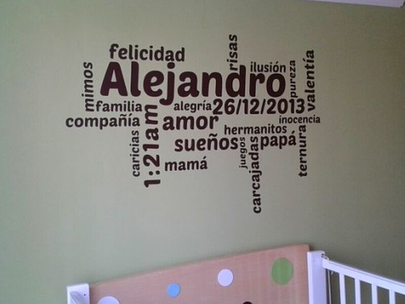 Vinilo decorativo Cuarto de Bebé colombia