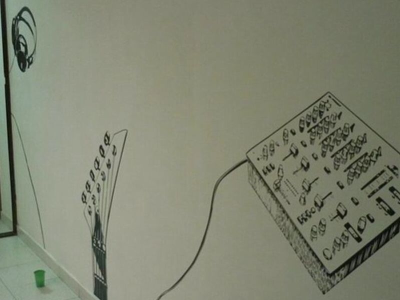 Vinilo decorativo Área de Estudio colombia