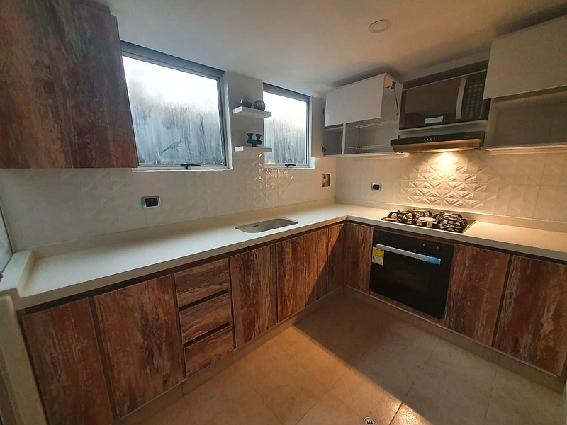 Cocina Integral De Madera Colombia