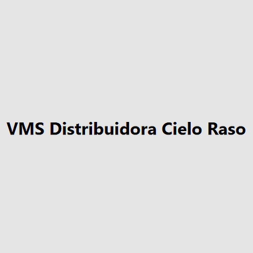 VMS Distribuidora Cielo Raso PVC