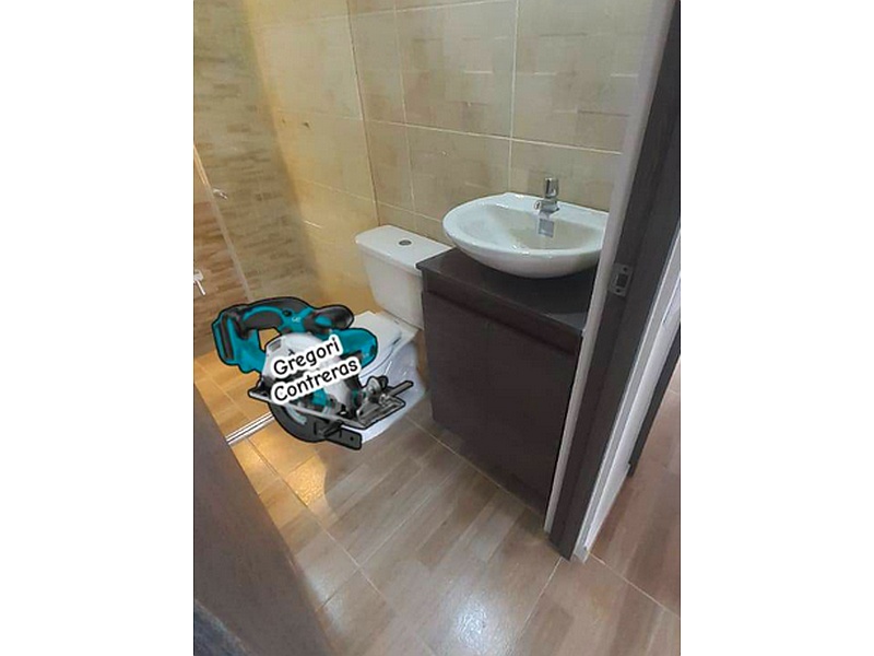 Mueble Baño Color Negro Madecor RH BOGOTA