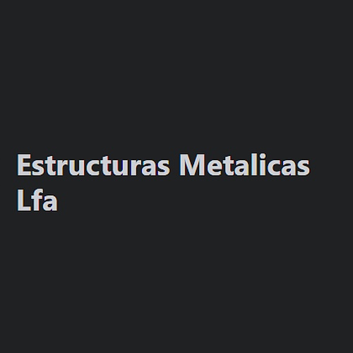 Estructuras Metalicas L.f.a