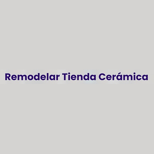 Remodelar Tienda Cerámica