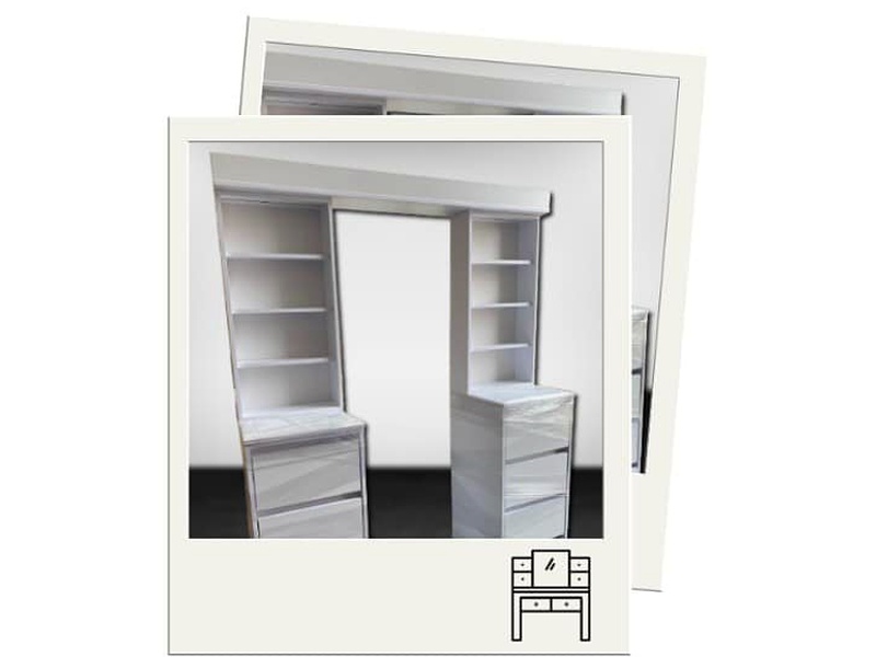 Peinadoras en madera Teca Colombia